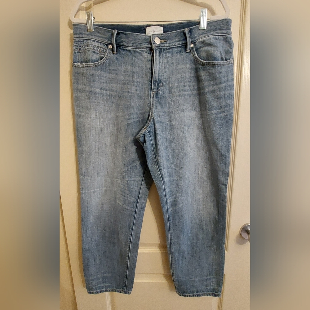 LOU & GREY Boyfriend Capri Jeans. Women's Size 30. 💙
